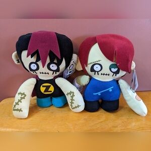 New 2 piece Gund zombies gothic skateboard punk emo, T4MIS